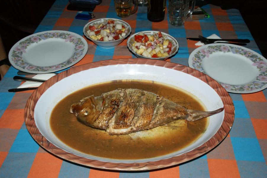 Coral Fish Dinner