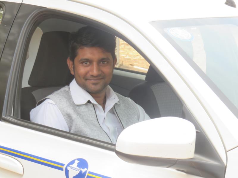 Raju, unser Fahrer